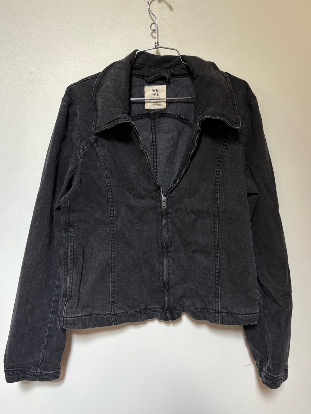 NWOT Free People We The Free River Denim Jacket Size XL - Picture 4 of 15